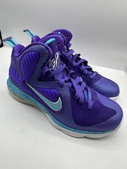 Size 7 (GS) – Nike LeBron 9 Mid Summit Lake Hornets