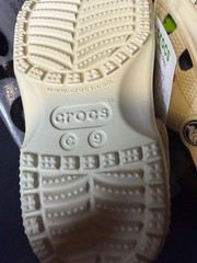 Crocs Classic Clog Bone NWT Size 9C