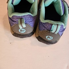 Merrell Trail Chaser MC57111 Kids Unisex Gray Blue Purple Sneakers US 10.5