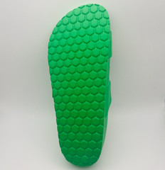 Noa Unisex Footbed Sandals Green Adjustable Double Straps Open Toe Cat & Jack