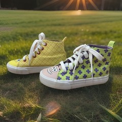 Nickelodeon SpongeBob and Patrick High Tops Sneakers In Kid’s Size 13