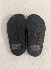 High Tide Toddler BlackBlue FlipFlop Sandal US 7 Synthetic Slip-On W/Strap