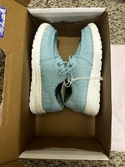 Lily&Dan- Toddler Lightweight Loafers Size 9/10 Teal