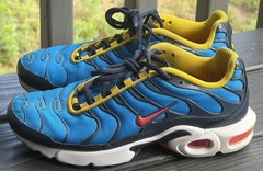 Nike Air Max Plus TN blue trainers Youth Size 5.5Y