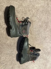 Columbia Brown Omni Heat Bugaboot Plus Kids Ankle Lace Boots Youth Sz 6 1290-219