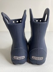 Crocs Kids Blue Handle it Rain Boots US Toddler’s Size C6 Slip-On