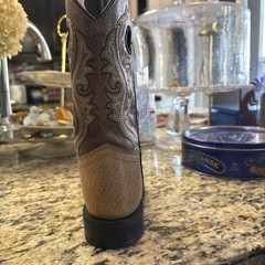 Old West Kids 13 D This Is Not A Pair, Just The Right Western Tan Boot