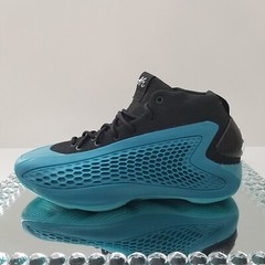 Adidas AE 1 Anthony Edwards „New Wave“ Blue Basketball – Youth Size 6 – IF1884