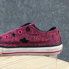 Converse Shoes Junior 13 One Star Sneakers Pink Lace Up Casual Round Toe 46619FT
