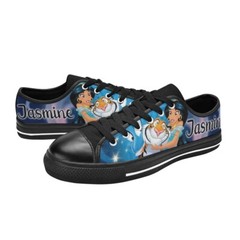 Jasmine aladdin Custom High Top Canvas Sneaker Shoes For Kids