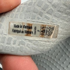 Crocs Crocband II Kids Grey Sporty Hook and Loop Sandals J3 14854