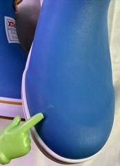 Xtratuf Kid’s Ankle Deck Boots-Light Blue/Whale Pattern-Size: 3