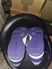 Nike Dunk High Electro Purple Midnight Navy (GS)