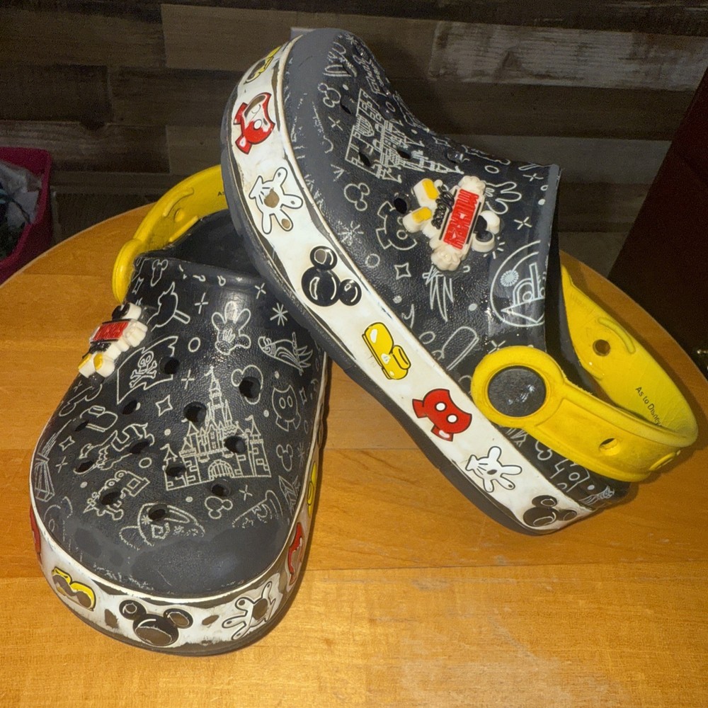 CROCS Sandals DISNEY X MICKEY MOUSE Children’s Kids Size 10