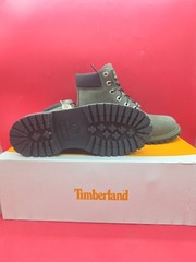 Timberland Premium 6in Size 5 Junior Waterproof Boot Dark Green Nubuck