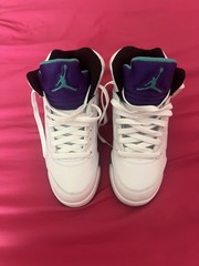 Jordan Air Jordan 5 Retro ‚Grape‘ Pre-School Sneakers, Size 4Y