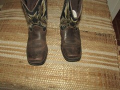 Ariat Youth Workhog Medium Wide Square Toe Brown Boots 10021452 Boys Size 13