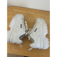 Fila Disruptor II Sneakers White Kid’s size 11