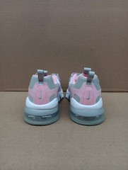 Nike Air max 270 React (PS) Girls Shoe- White/ Pink- US Size 2Y- BQ0102-104