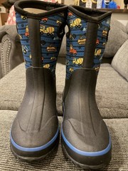 LongCone Kids Mud Boots Construction Monsters Size 4 Big Kids