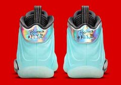 AUTHENTIC NIKE Little Posite One „Mixtape“ Teal Blue Black Youth GS size