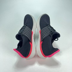 Under Armour Threadborne Slingwrap Black Pink Lace Running Shoes Youth Size 5.5Y