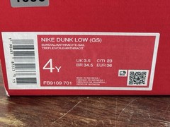 Size Youth 4 Nike Dunk Low GS Women’s Size 5.5 Sundial Anthracite FB9109-701 NIB