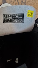 GREAT Dr Doc Martens 1460J Combat Boots Youth Size US 4 White Lace Up Side Zip