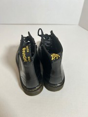 Dr. Martens Docs 1460 J Combat Boots SIZE M4 L5 EU36 Black Leather Side Zip