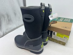 Western Chief Solid Neoprene Rain Boot Kids Black Round Toe Pull On Boots – 1