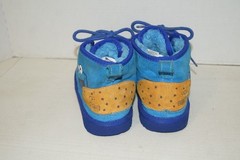 Ugg Sesame Street Cookie Monster Boots Blue Youth Size 3Y