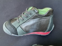 Kio Trend Leather Boots Toddler Size EU 20 USA 5 Tic Tac Toe Shoes Booties