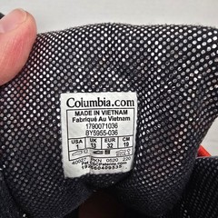 Columbia Bugaboot Plus IV Omni-Heat 400g Youth Sz 1 Snow Boots Gray Black Orange