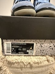 Jordan Air Jordan 4 Retro GS University Blue/Black 7Y 408452-400