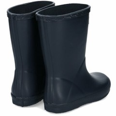Hunter Original First Rain Boots Toddler Little Kids Navy Blue Rubber Boots NEW
