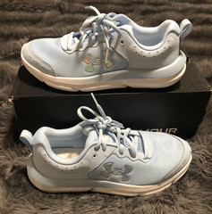 Under Armour Assert Big Kids Unisex Running Shoes, Size 6Y, Light Blue, Lace Up