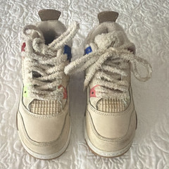 Jordan Air Jordan 4 Retro (PS) Unisex Kids Sneaker 12C Ivory/Brown DH0573-264