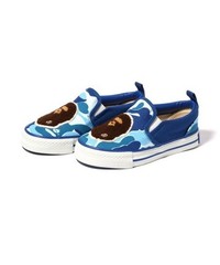 A Bathing Ape BAPE ABC Camo Ape Head Patch Slip On K2 1I30391001 Kids 15-21cm