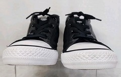 Converse All Star Chuck Taylor Leather Uppers Junior US 4 EUR 36. Great Shape!