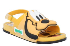 Mini Melissa Yellow Pluto Kids Rubber Sandals Shoes Disney size 6 or 7