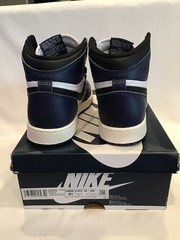 Nike Air Jordan 1 Retro OG High Midnight Navy/Black/White Size 4.5Y NIB