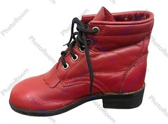 *Justin Junior Original Dark Red Boots Child Size 8