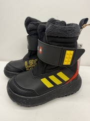Adidas x Lego Winterplay Snow Boots Black Toddler Little Kids Size 6K