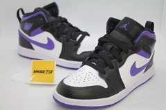AIR JORDAN 1 MID DARK IRIS PS (PRE SCHOOL) 640734-095
