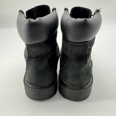 Timberland Black Leather Boot Junior 6.5M Waterproof Insulated Gorpcore Workwear