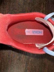 Hoka One One Mach 6 Pink Blue Running Shoes Y1147553-PNYC Youth Size 5MD