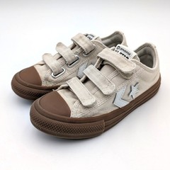 Converse Star Player 76 Gum Rubber Easy-On Sneaker Kids‘ Light Dune Sz US13 EU31