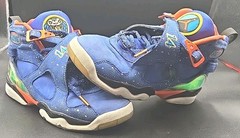 Nike Jordan 8 Retro DB Doernbecher 2014 Youth Size 6 US 729894-480 Rare