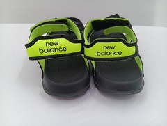 New Balance Sandals Kids 2 Black Strap Up Waterproof Lightweight Boys Summer