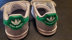 Adidas Kids Shoes Stan Smith White/Green Size 4k 4c